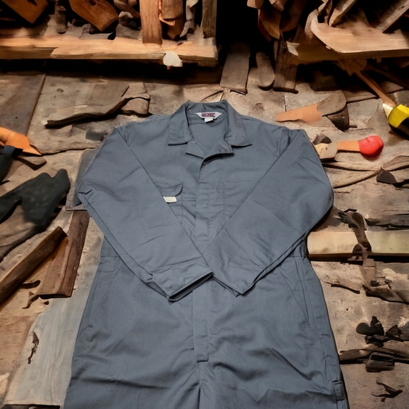 Big Mac Other - Men's Big Mac Charcoal Gray Coveralls Sz 42 Reg Chest